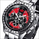 FIREFOX Chronograph BLACK CARBON RACER FFS15-105 rot